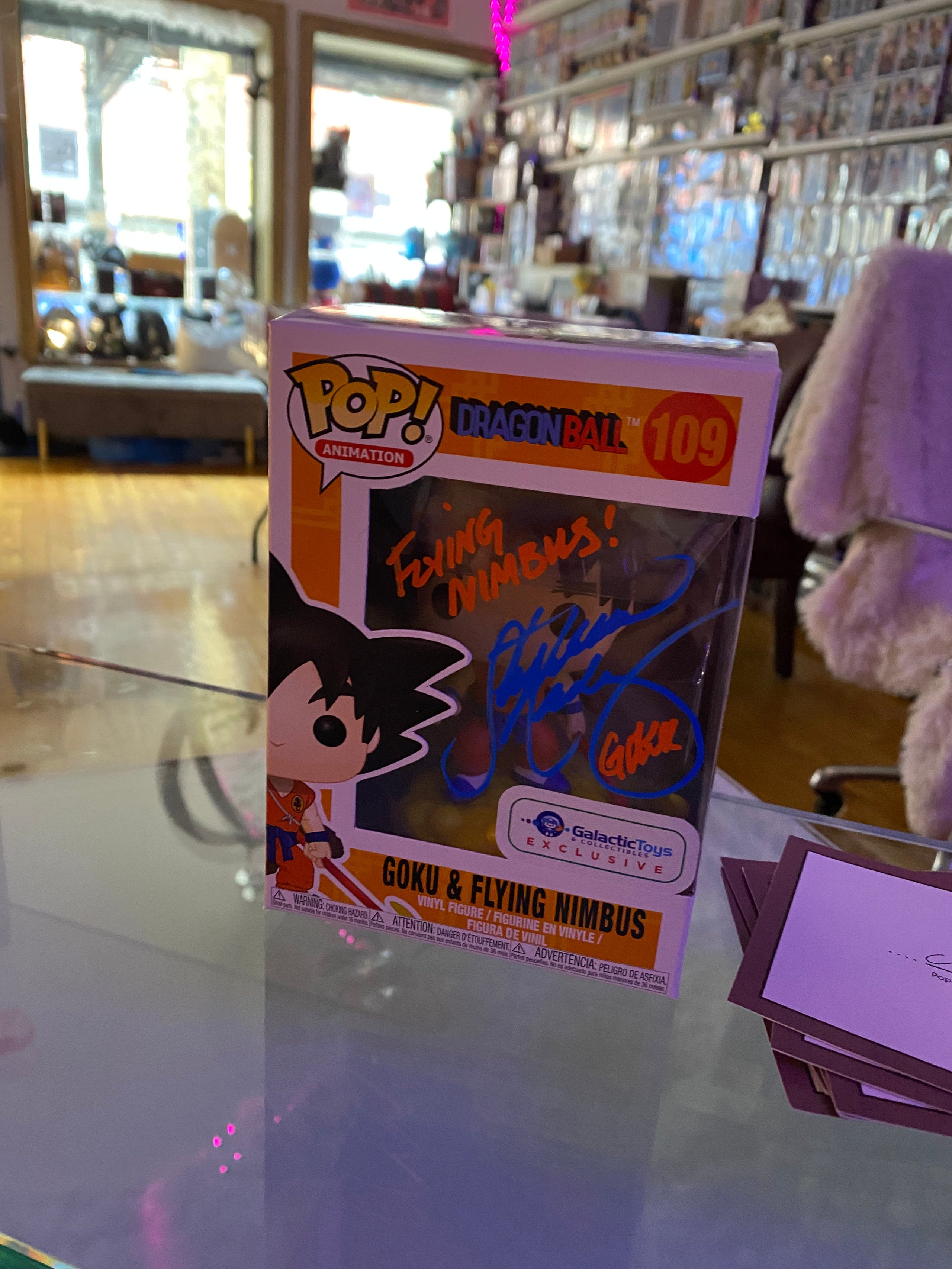 Funko Pop! 2024 Goku Autographed